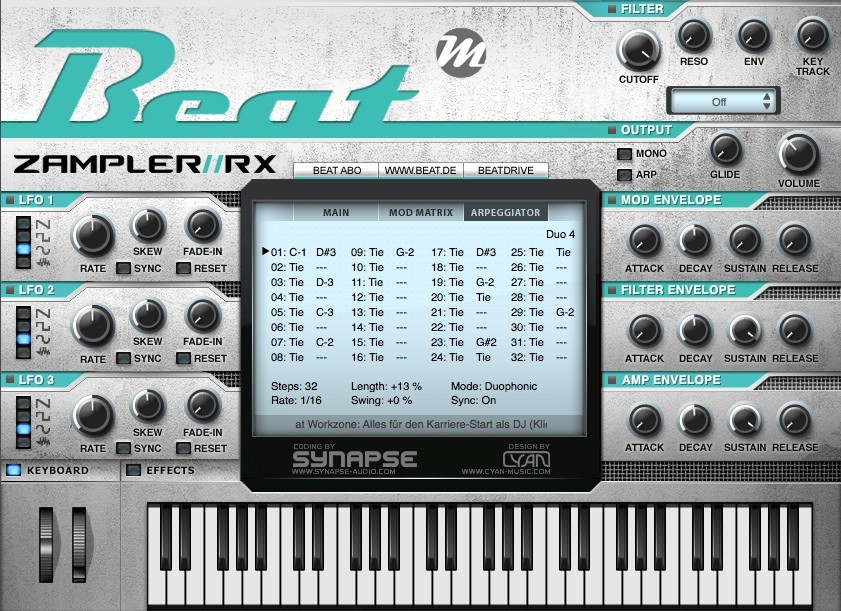 Beat Zampler//RX