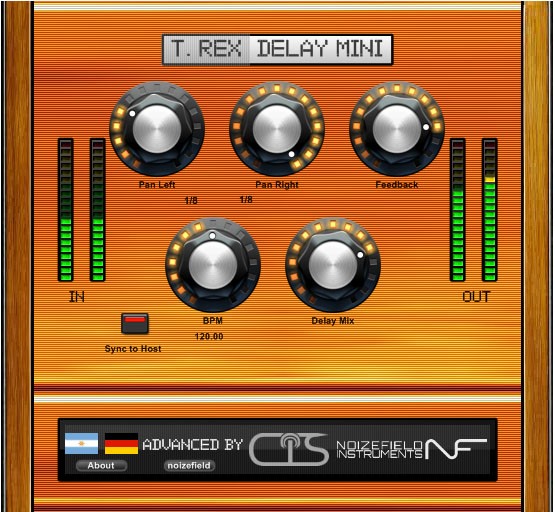 T. Rex Delay Mini Advanced