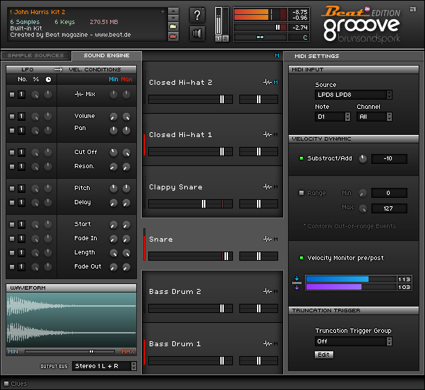 Grooove BE
