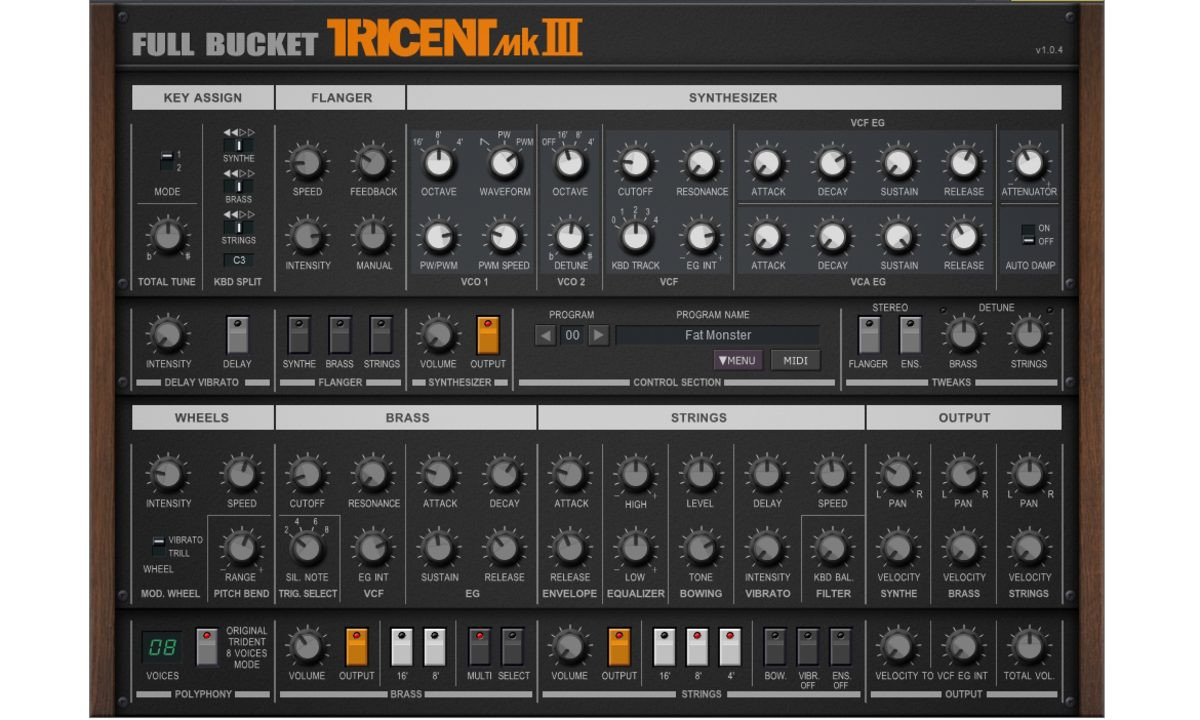 Full Bucket Tricent mk III