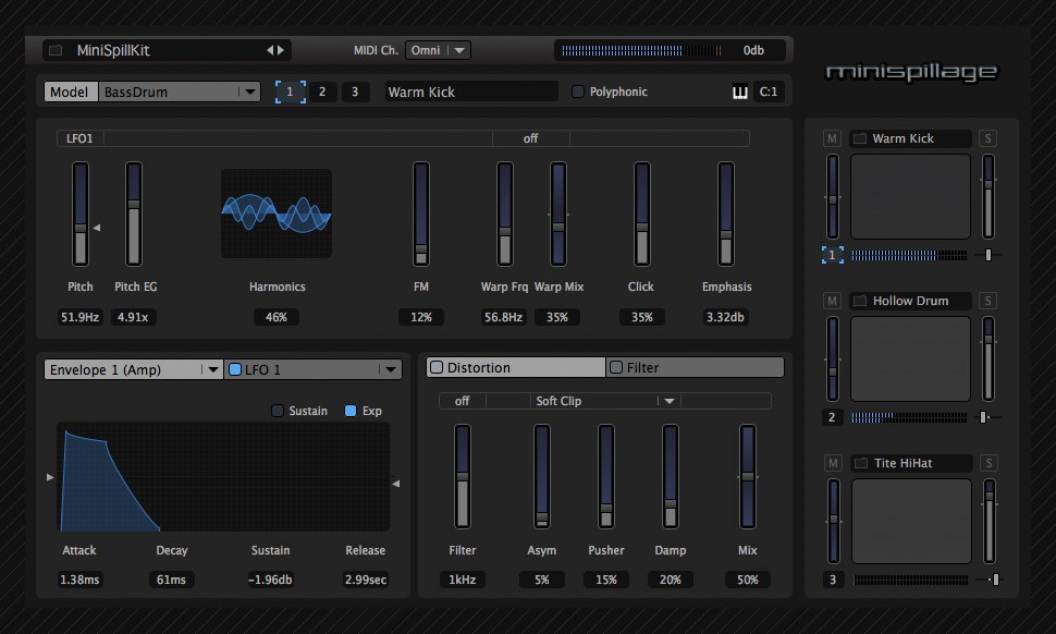 AudioSpillage MiniSpillage